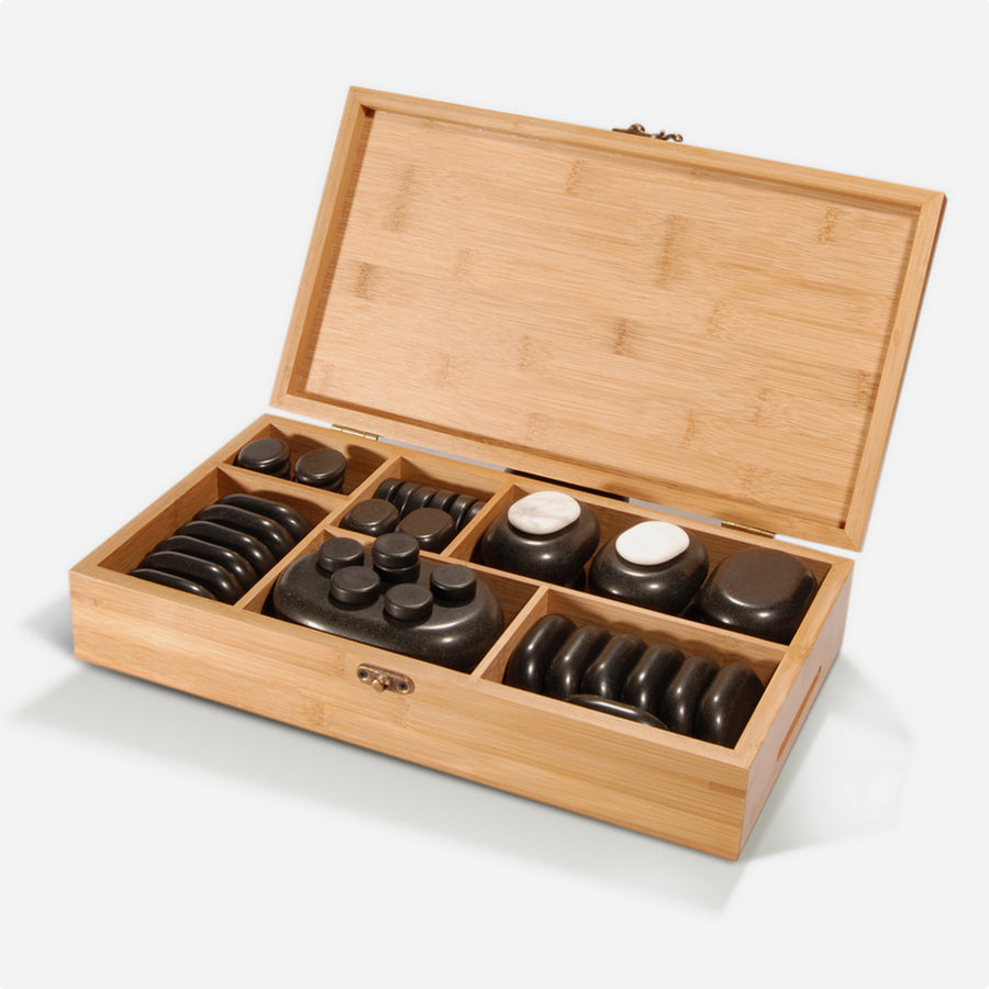 Hot Massage Stones, Massage stone massage stone kit,  massage stone set, hot rocks, massage stones