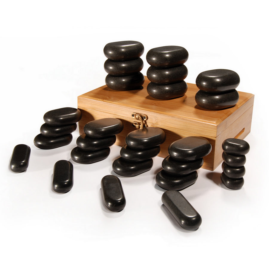 Hot Massage Stones, Massage stone massage stone kit,  massage stone set, hot rocks, massage stones