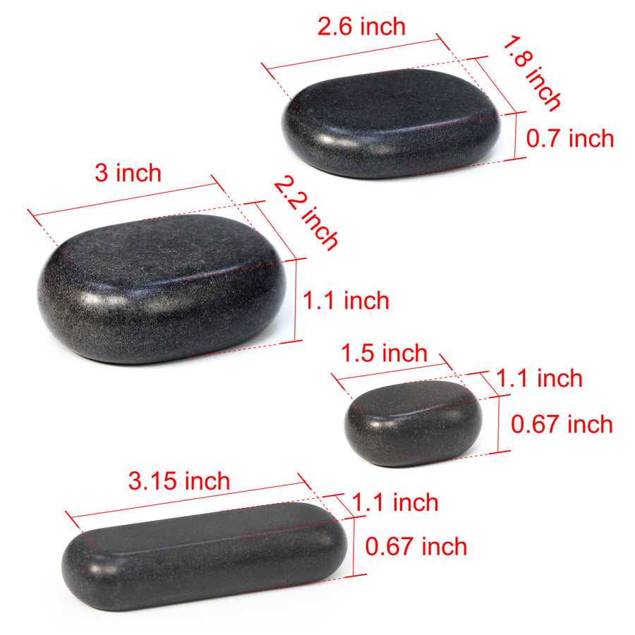 Hot Massage Stones, Massage stone massage stone kit,  massage stone set, hot rocks, massage stones