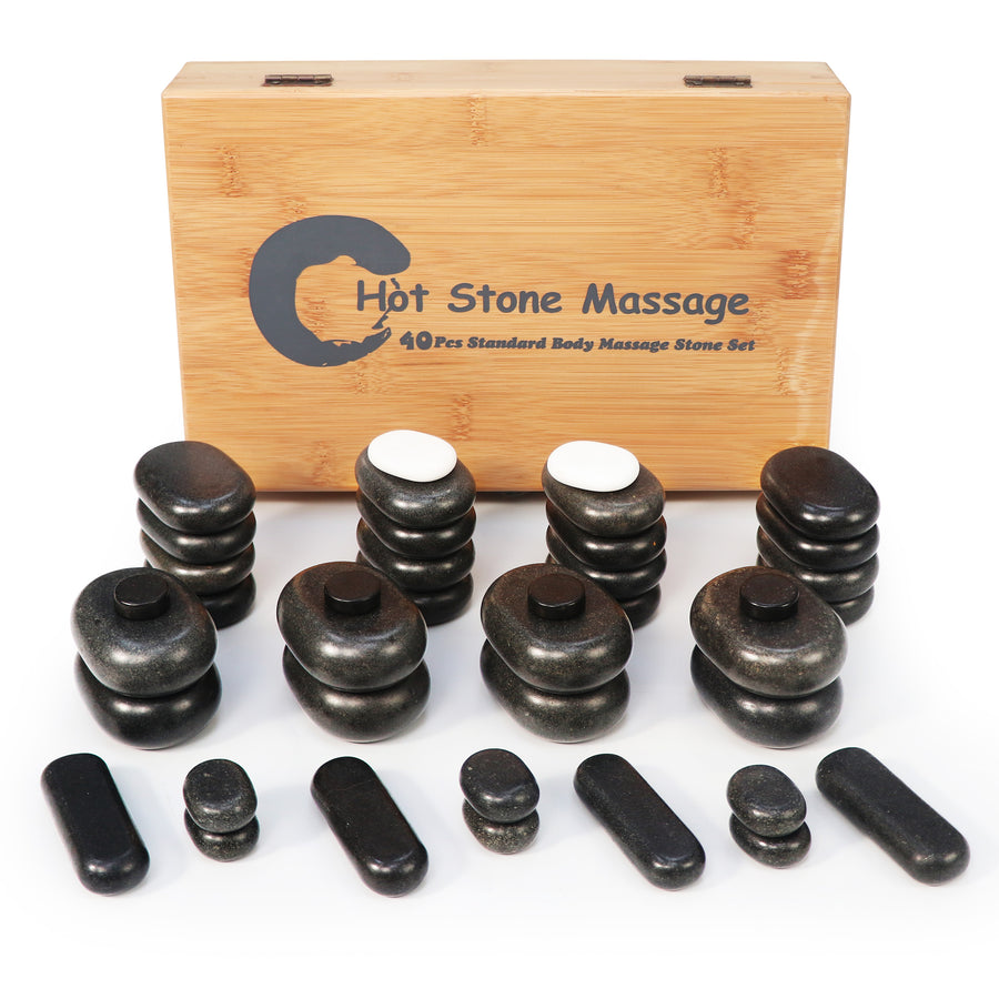 Hot Massage Stones, Massage stone massage stone kit,  massage stone set, hot rocks, massage stones