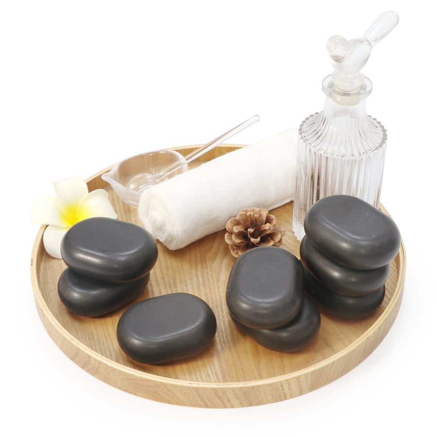 Massage Stone,massage stone quarts, massage stone kit, stones, rock, rocks,hot stone, warm stone, cold stone, heat stone,stone warmer, stone  heater, volcano,lava, basalt,black, Grey,therapist, massage therapy,stone set,stone pack,bamboo,box,sets,package