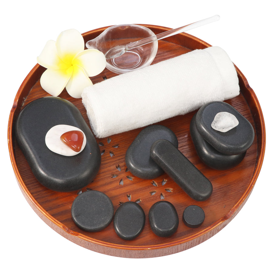 Hot Massage Stones, Massage stone massage stone kit,  massage stone set, hot rocks, massage stones