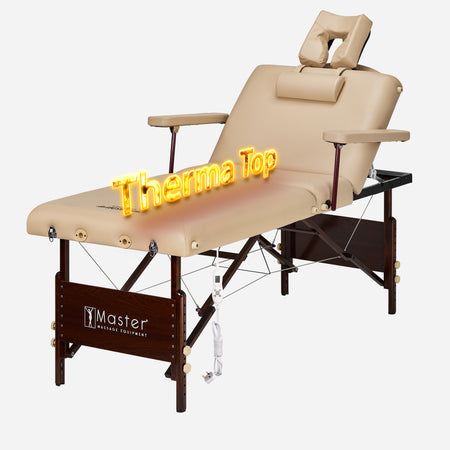 Thermal top  portable massage tale  facecradle  carrycase include  massage table, massage couch, beauty bed, physical therapy, massage therapist, salon couch, professional massage therapy, portable massage table, lightweight massage couch, mobile massage therapist,Thermal-Top Study  Strong Soft Cushion Premium comfort Portable Massage Table  Oil proof & waterproof surface Massage Table heating top table  Foldable and Portable carry case include adjustable table hight and face cradle  Tatto table