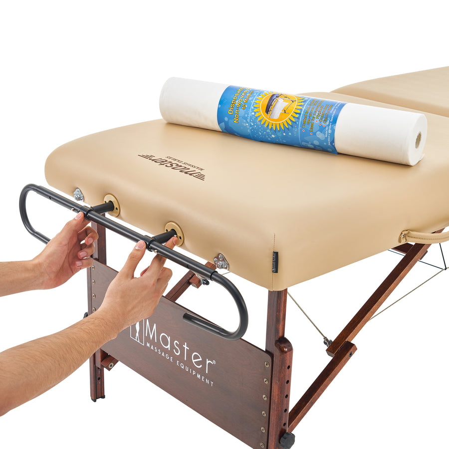 Master Massage Paper Roll Holder for Massage Tables, Great Massage Tool