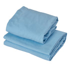Lightning Deal! Master Massage Deluxe Massage Table Flannel 3 Piece Sheet Set - 100% Cotton-Pure White