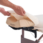 Lightning Deal! Master Massage Deluxe Massage Table Flannel 3 Piece Sheet Set - 100% Cotton-Pure White