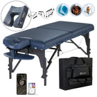 lightweight massage couch, mobile massage therapist,Study  Strong Soft Cushion Premium comfort Portable Massage Table  Oil proof & waterproof surface Foldable and Portable carry case include adjustable table height and face cradle  Tattoo table Thick foam Light weight