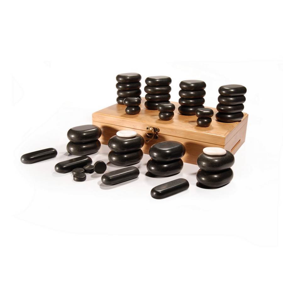 Hot Massage Stones, Massage stone massage stone kit,  massage stone set, hot rocks, massage stones