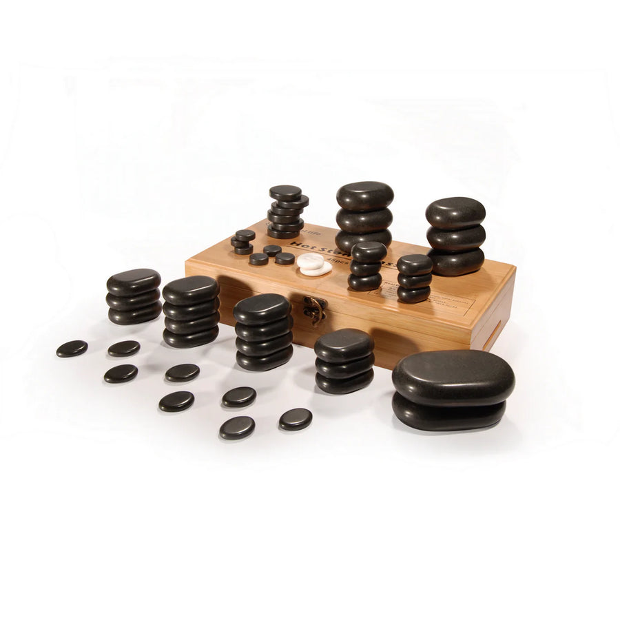 Hot Massage Stones, Massage stone massage stone kit,  massage stone set, hot rocks, massage stones