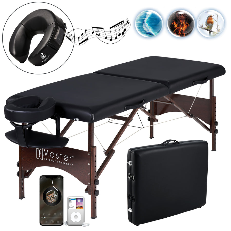 Massage Table, heating top massage table, Therma Top table, tattoo table, lightweight table, portable massage table,portable,foldable,mobile, mobil,folding,massage tables, beds, couches,chair,massageliegen,massagelie, hieronta,taulukko,Het massage bed,salon, personal care, wellness, relaxation, Physical,carrying case Master Massage