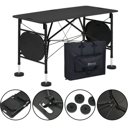 Sturdy Support, Strong, Soft Cushion, Premium comfort, Portable Massage Table, Oil proof and water proof surface highly resistant, high-quality upholstery, folding couch bed, extension headrest, carry case include, Mobile Massage, extension head rest, east set up