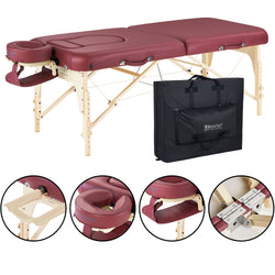 Sturdy Support, Strong, Soft Cushion, Premium comfort, Portable Massage Table, Oil proof and water proof surface highly resistant, high-quality upholstery, folding couch bed, extension headrest, carry case include, Mobile Massage, extension head rest, east set up