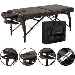 lightweight massage couch, mobile massage therapist,Study  Strong Soft Cushion Premium comfort Portable Massage Table  Oil proof & waterproof surface Foldable and Portable carry case include adjustable table height and face cradle  Tattoo table Thick foam Light weight
