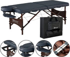 Sturdy Support, Strong, Soft Cushion, Premium comfort, Portable Massage Table, Oil proof and water proof surface highly resistant, high-quality upholstery, folding couch bed, extension headrest, carry case include, Mobile Massage, extension head rest, east set up