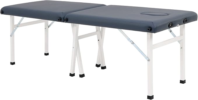 Master Massage 61cm Harmon Economic Portable Massage Table,Royal Blue