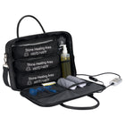 Master Massage Hot Stone Massage Heater Bag with Adjustable Temperature Control, Portable Spa Stone Warmer for Massage Stones & Towels (Black)