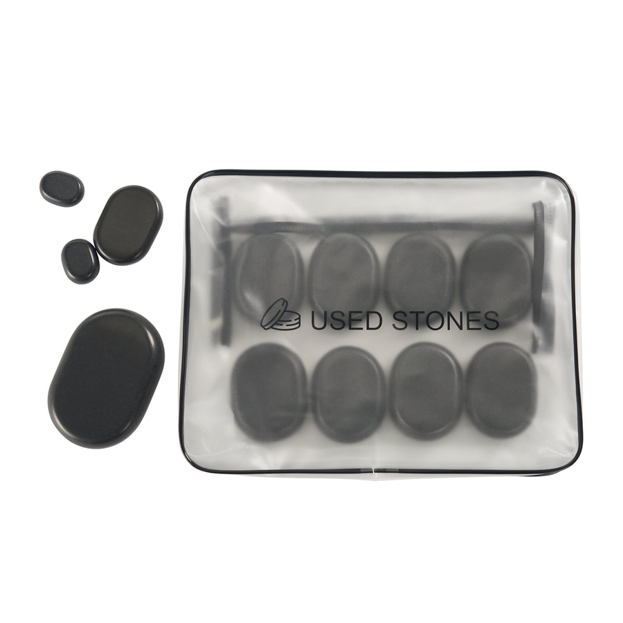 Master Massage Hot Stone Massage Heater Bag with Adjustable Temperature Control, Portable Spa Stone Warmer for Massage Stones & Towels (Brown))
