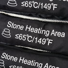 Master Massage Hot Stone Massage Heater Bag with Adjustable Temperature Control, Portable Spa Stone Warmer for Massage Stones & Towels (Brown))