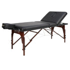 Master Massage 76cm Somerest Salon(3-section) Portable Massage Table Package, with pre-built face holeBlack