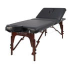 Master Massage 76cm Somerest Salon(3-section) Portable Massage Table Package, with pre-built face holeBlack