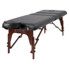 Master Massage 76cm Somerest Salon(3-section) Portable Massage Table Package, with pre-built face holeBlack