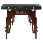 Master Massage 76cm Somerest Salon(3-section) Portable Massage Table Package, with pre-built face holeBlack