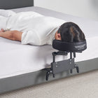 Master Massage Home Mattress Top Massage Kit Adjustable Headrest & Face Cushion Family Use Massage Equipment in Black with Cotton Covers