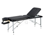 Master Massage LiteMaster light weight Aluminum Portable Massage Table With Breath-hole, 3 section table, weight only 14.5 kg!