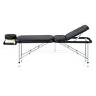 Master Massage LiteMaster light weight Aluminum Portable Massage Table With Breath-hole, 3 section table, weight only 14.5 kg!
