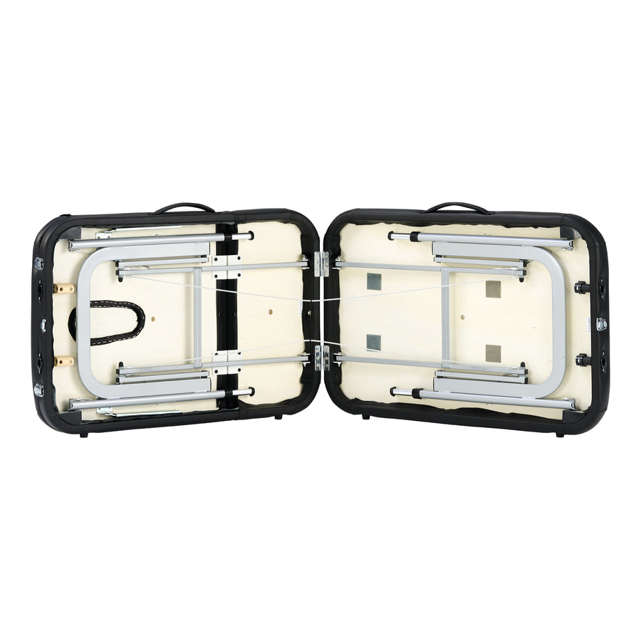 Master Massage LiteMaster light weight Aluminum Portable Massage Table With Breath-hole, 3 section table, weight only 14.5 kg!