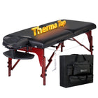 MD9 Thermal Top not working! Master Massage 71cm MONTCLAIR Portable Massage Table Package Thermal Top function has stopped working on this  table (UK Plug) - Adjustable Heating System, Shiatsu Cables, & Reiki Panels! (Black Color)