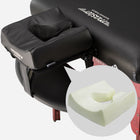 MD Clearance Sale! Thermal Top not working! Master Massage 71cm MONTCLAIR Portable Massage Table Package with Therma-Top (UK Plug) - Adjustable Heating System, Shiatsu Cables, & Reiki Panels! (Black Color)