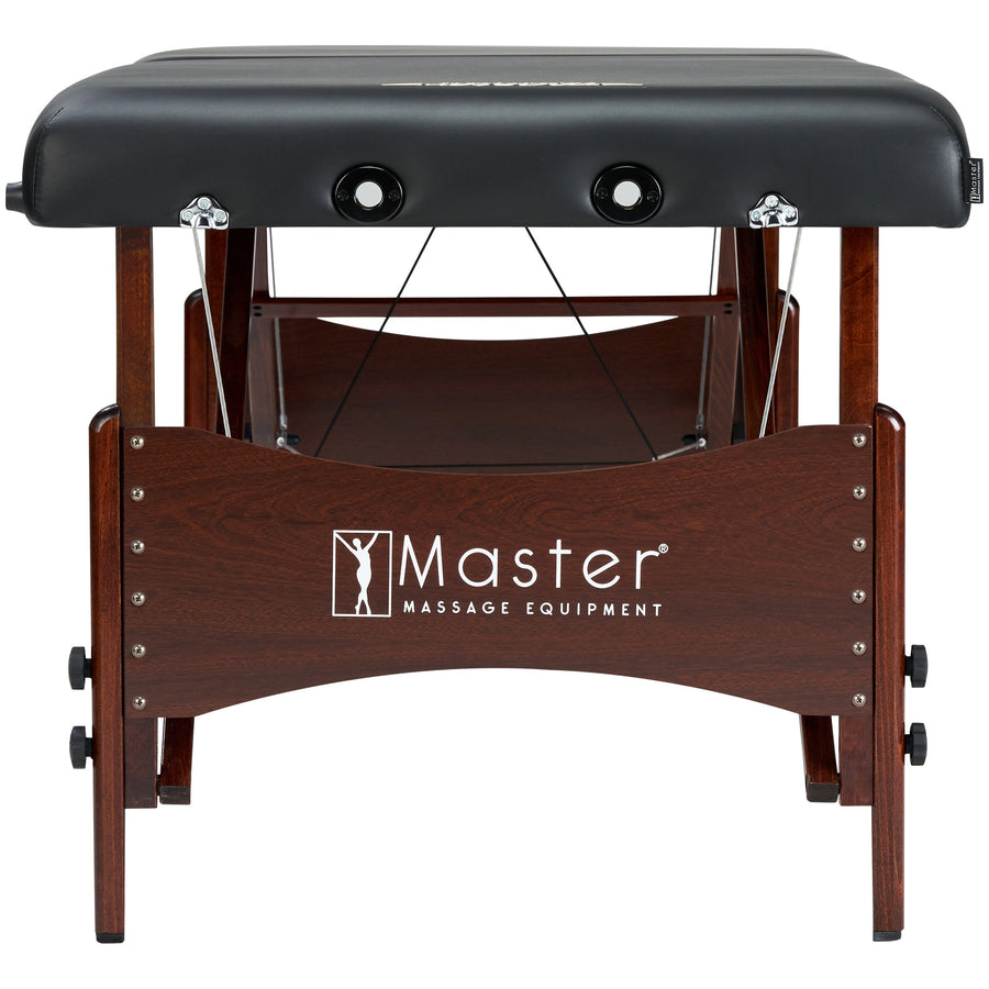 Master Massage 71cm Newport Portable Massage Table Package With Used Bag (Black)