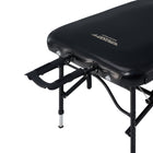 Master Massage 76cm StratoMaster LX Ultra-Light Weight Aluminum Portable Massage Table Package- Tattoo Bed- Lash Tables- Black