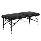 Master Massage 76cm StratoMaster LX Ultra-Light Weight Aluminum Portable Massage Table Package- Tattoo Bed- Lash Tables- Black