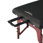 Master Massage 79cm Montclair Pro Portable Massage Table Package, Memory Foam Cushioning, Reiki Panels, Shiatsu Cable Release- Tattoo Table, Spa Bed, Facial Bed - Black